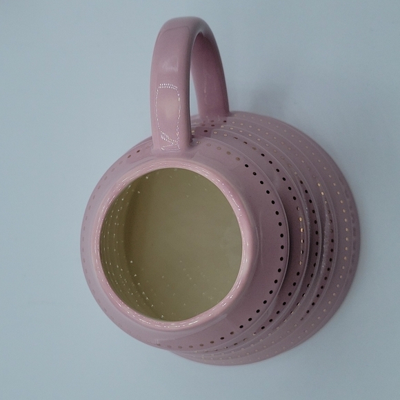 Starbucks Christmas tree Ceramic Mug pink 12 oz - Picture 5 of 7